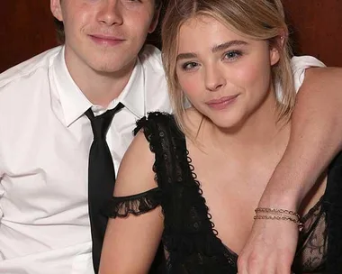 Brooklyn Beckham and Chloe Grace Moretz attend the after party for the premiere of Universal Pictures' 'Neighbors 2: Sorority Rising' on May 16, 2016 in Los Angeles, California.