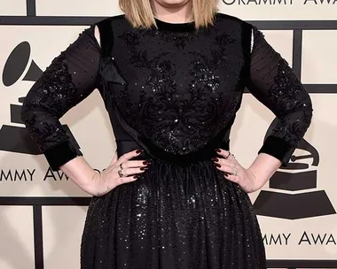 Adele attends the Grammys