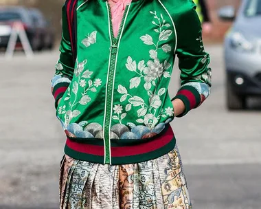 Margaret Zhang in Gucci. Photo: Jason Lloyd Evans