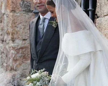 Lady Charlotte Wellesley marries Colombian-American financier and philanthropist Alejandro Santo Domingo in a lavish Spanish celebration