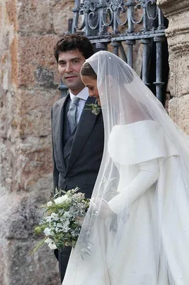 Lady Charlotte Wellesley marries Colombian-American financier and philanthropist Alejandro Santo Domingo in a lavish Spanish celebration