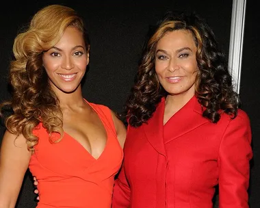 Beyoncé and Tina Knowles.