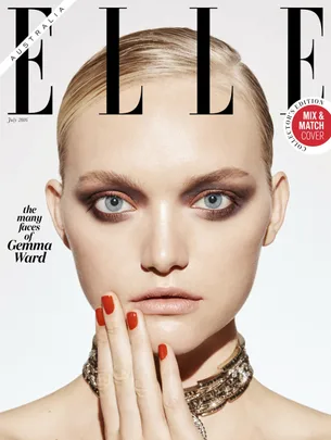 Gemma Ward ELLE Australia.