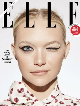 Gemma Ward ELLE Australia.