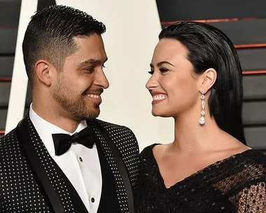 Demi Lovato And Wilmer Valderrama.