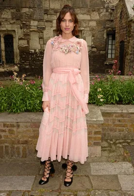 Alexa Chung at Gucci Cruise.