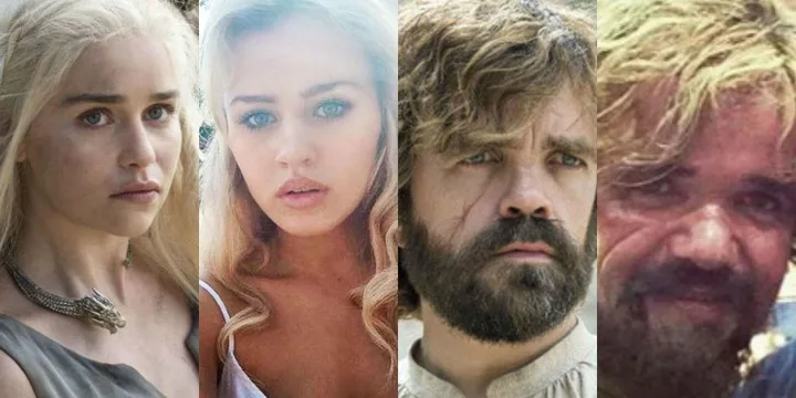 Game of Thrones body doubles.