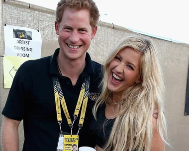 Prince Harry and Ellie Goulding.