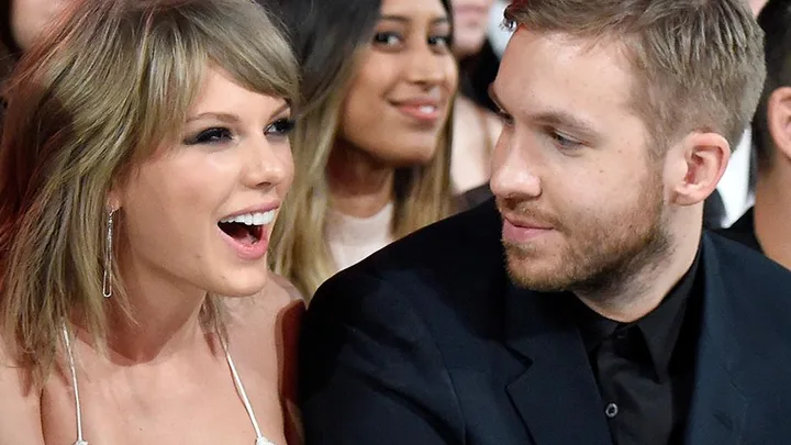 Taylor Swift and Calvin Harris.