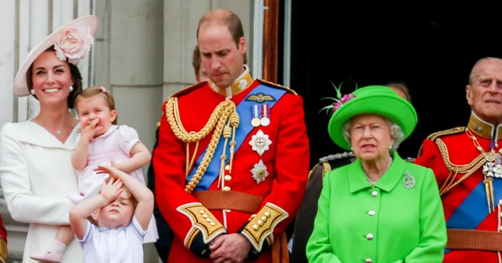 queen scolding prince william