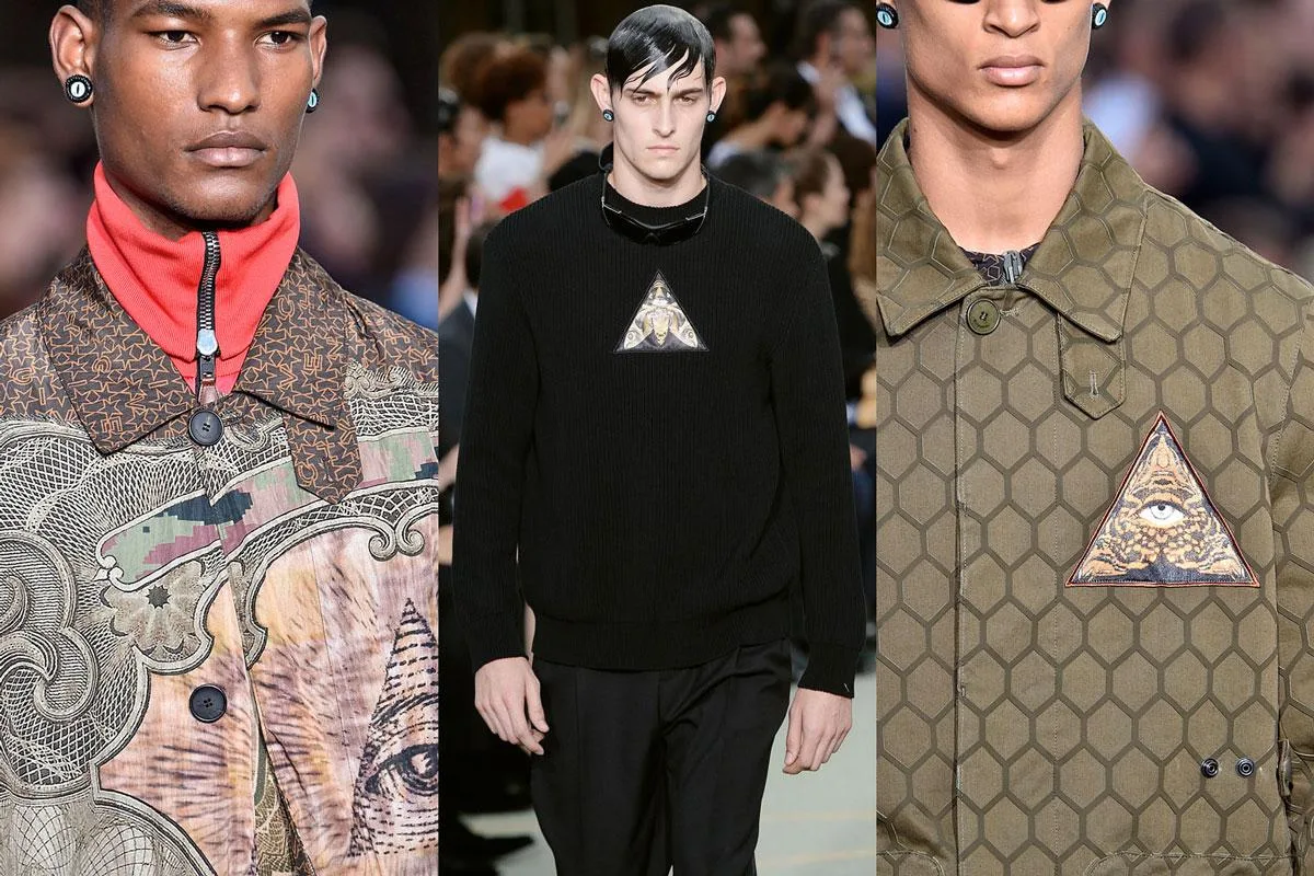 Givenchy SS17 Menswear Show Illuminati Theories ELLE