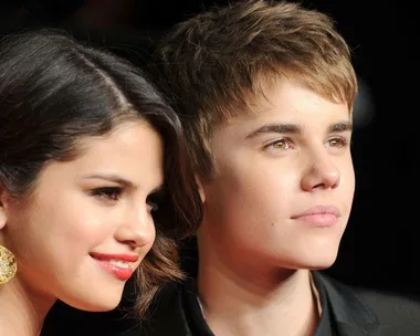 Justin Bieber and Selena Gomez.