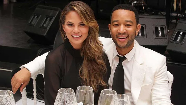 Chrissy Teigen and John Legend