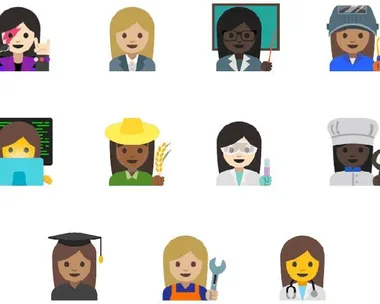 New gender-diverse emojis