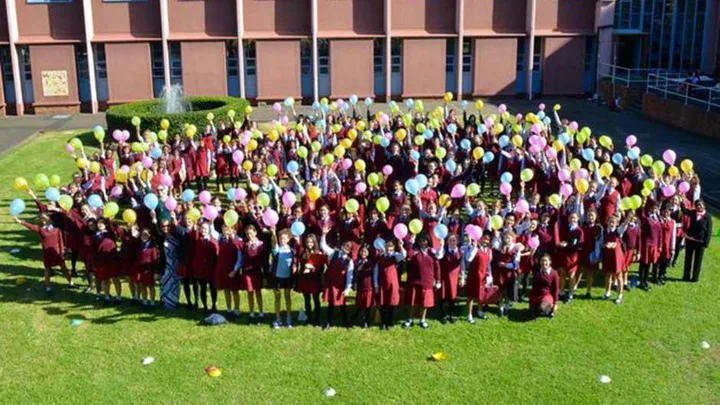 Students at Cheltenham Girls' High School