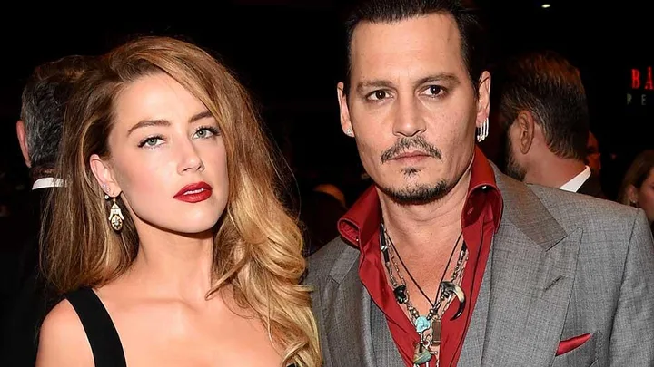 Amber Heard and Johnny Depp