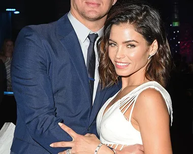 Jenna Dewan and Channing Tatum.