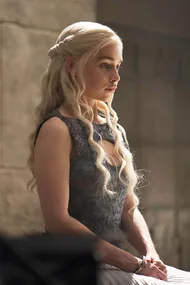 Daenerys Targaryen in Game of Thrones.