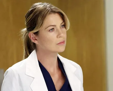 Meredith Grey on Grey's Anatomy.