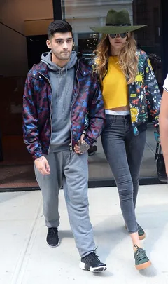 Gigi Hadid and Zayn Malik.