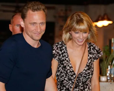 Tom Hiddleston and Taylor Swift on the Gold Coast