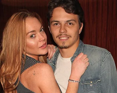 Lindsay Lohan and Egor Tarabasov.