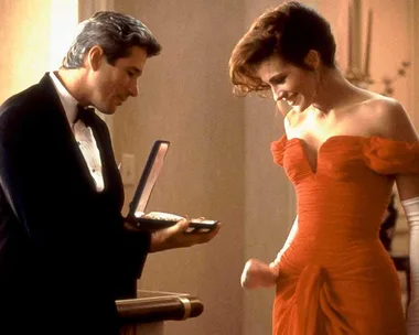 Richard Gere and Julia Roberts in 'Pretty Woman'.