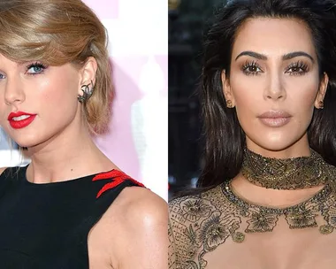 Taylor Swift and Kim Kardashian.