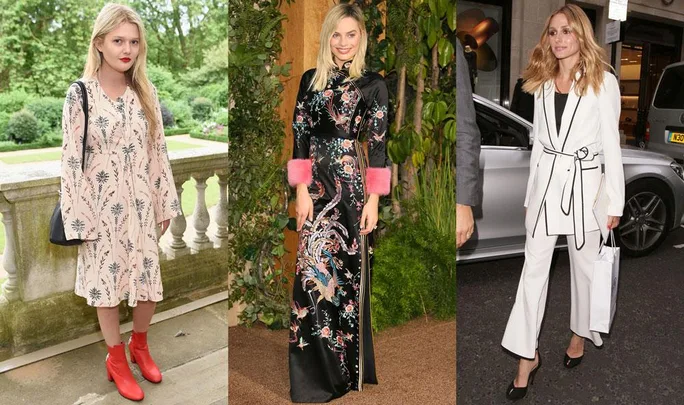 Best dressed celebrities Olivia Palermo Margot Robbie Sophie Kennedy Clark