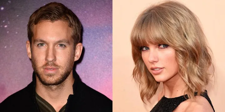 Calvin Harris and Taylor Swift.