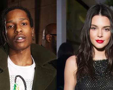 ASAP Rocky and Kendall Jenner.