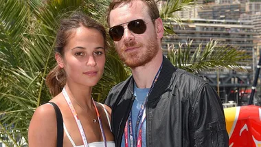 Michael Fassbender and Alicia Vikander.