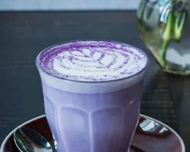 Purple Taro Latte