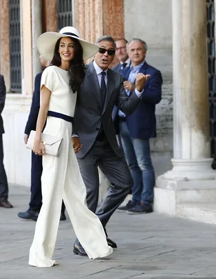 Amal Clooney wedding.