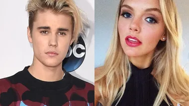 Justin Bieber and Bronte Blampied.