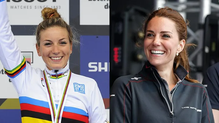 Kate Middleton and Pauline Ferrand-Prevot Look Similar