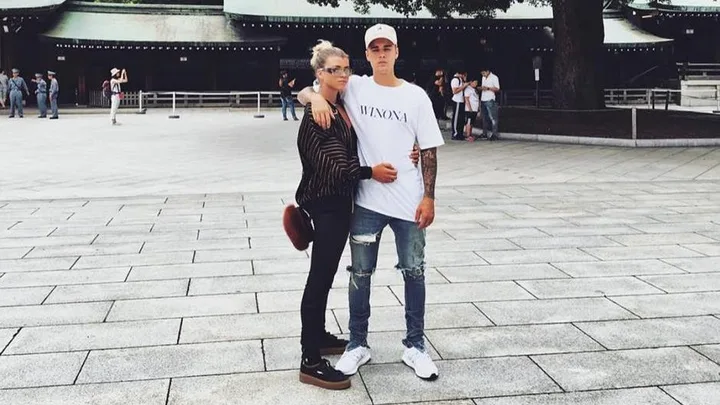 Sofia Richie and Justin Bieber in Tokyo