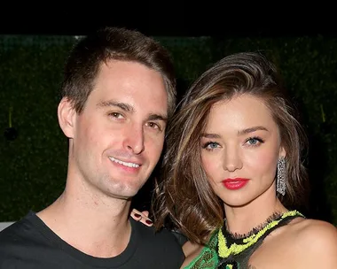 Miranda Kerr and Evan Spiegel