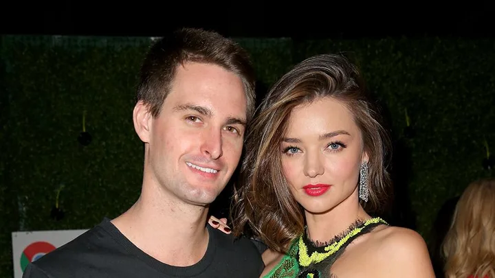 Miranda Kerr and Evan Spiegel