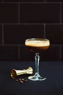 smoked rum espresso martini cocktail recipe