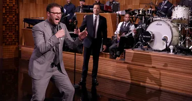 seth rogen drake jimmy fallon