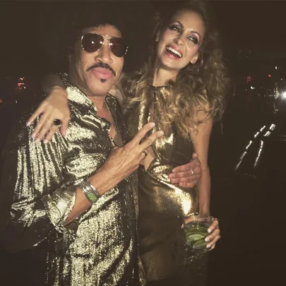 Nicole and Lionel Richie.