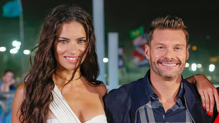 Adriana Lima and Ryan Seacrest at 2016 Rio Olympics