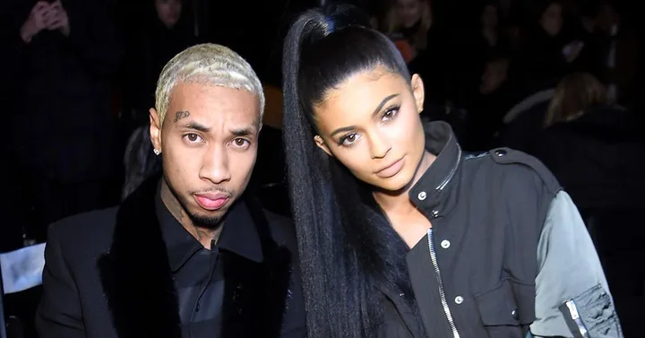 Kylie Jenner and Tyga.