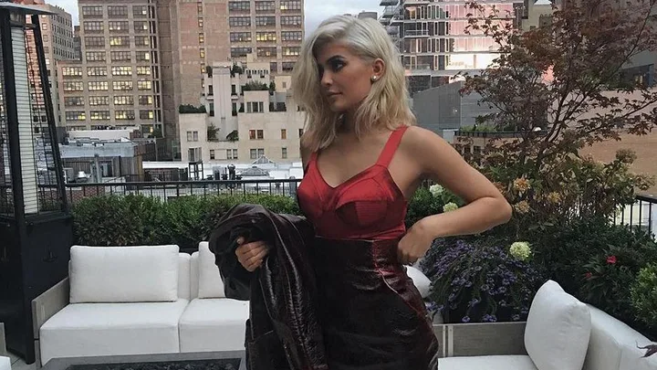 Kylie Jenner Platinum Blonde Hair