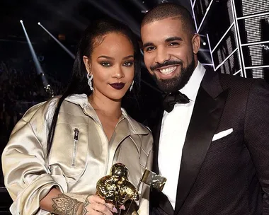 Rihanna and Drake.