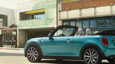 Mini convertible.