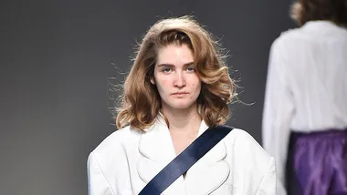 Moto Guo Sends Models Down Runway With Acne