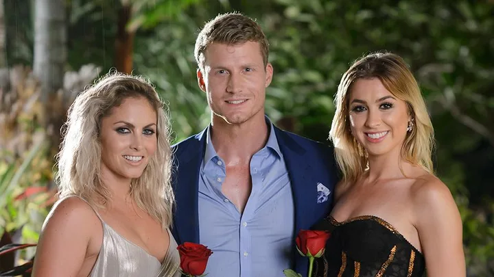 Nikki Gogan, Richie Strahan, Alex Nation on The Bachelor Australia 2016