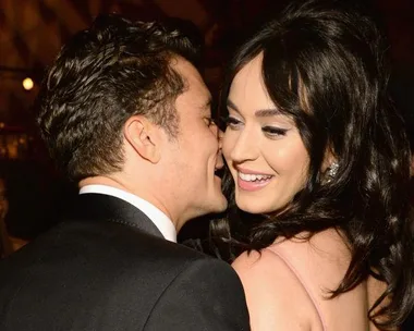 Katy Perry and Orlando Bloom.